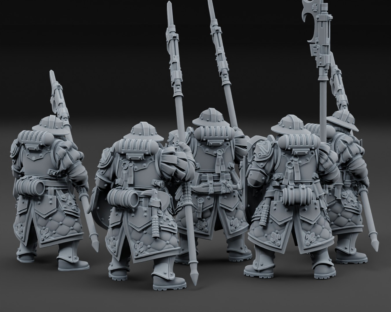 Misters of Battle Halberd Squad (3rd and 4th Row) - Image 2