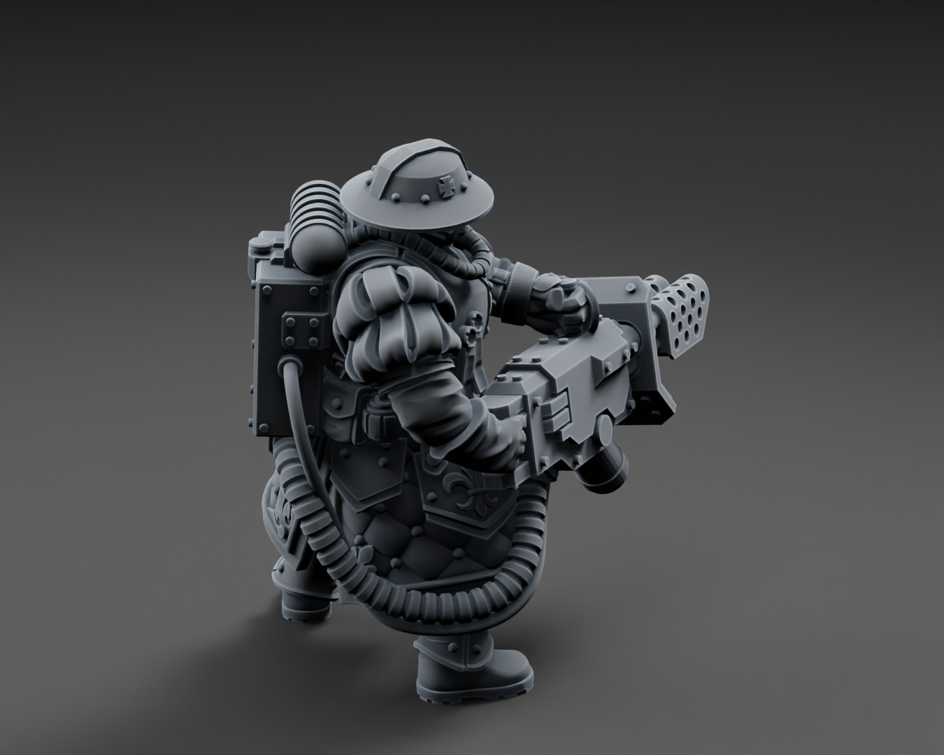 Misters of Battle Heavy Weapon Squad (Flamer + Heat) - Image 10