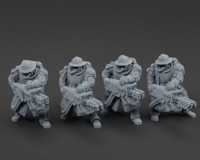 Misters of Battle Heavy Weapon Squad (Flamer + Heat) - Image 5