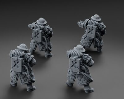 Misters of Battle Heavy Weapon Squad (Flamer + Heat) - Image 4