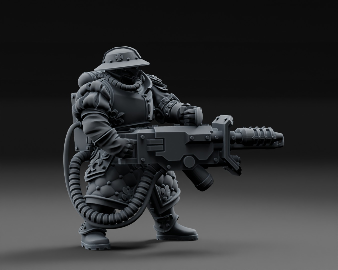 Misters of Battle Heavy Weapon Squad (Flamer + Heat) - Image 13