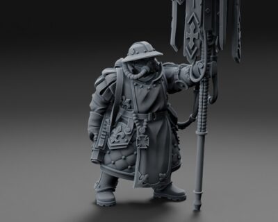 Misters of Battle Skeleton Banner Carrier - Image 8
