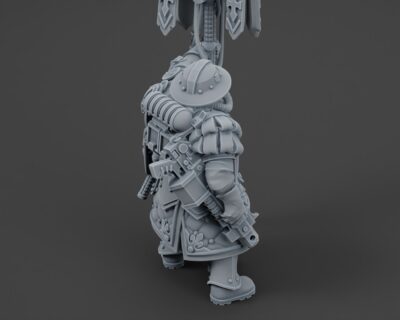 Misters of Battle Skeleton Banner Carrier - Image 7