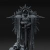 Misters of Battle Skeleton Banner Carrier
