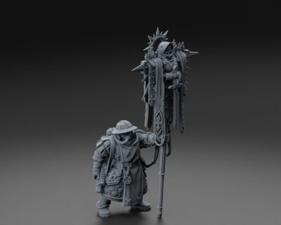 Misters of Battle Skeleton Banner Carrier - Image 4
