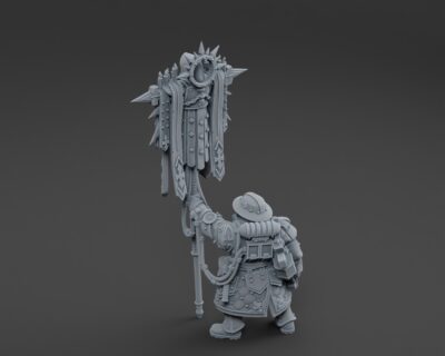 Misters of Battle Skeleton Banner Carrier - Image 3