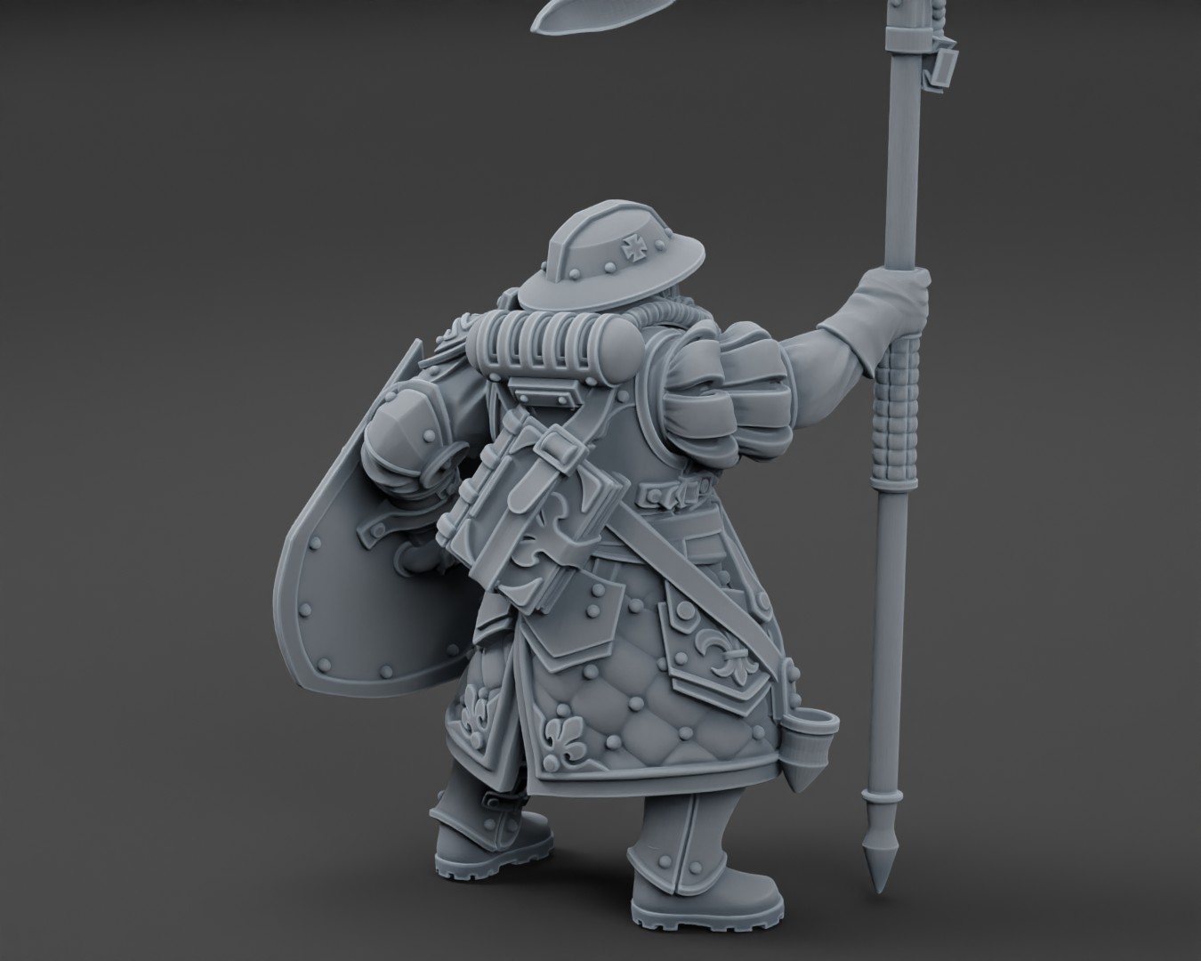 Misters of Battle Regular Banner Carrier - Image 6