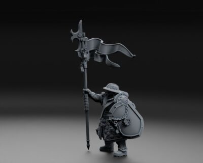 Misters of Battle Regular Banner Carrier