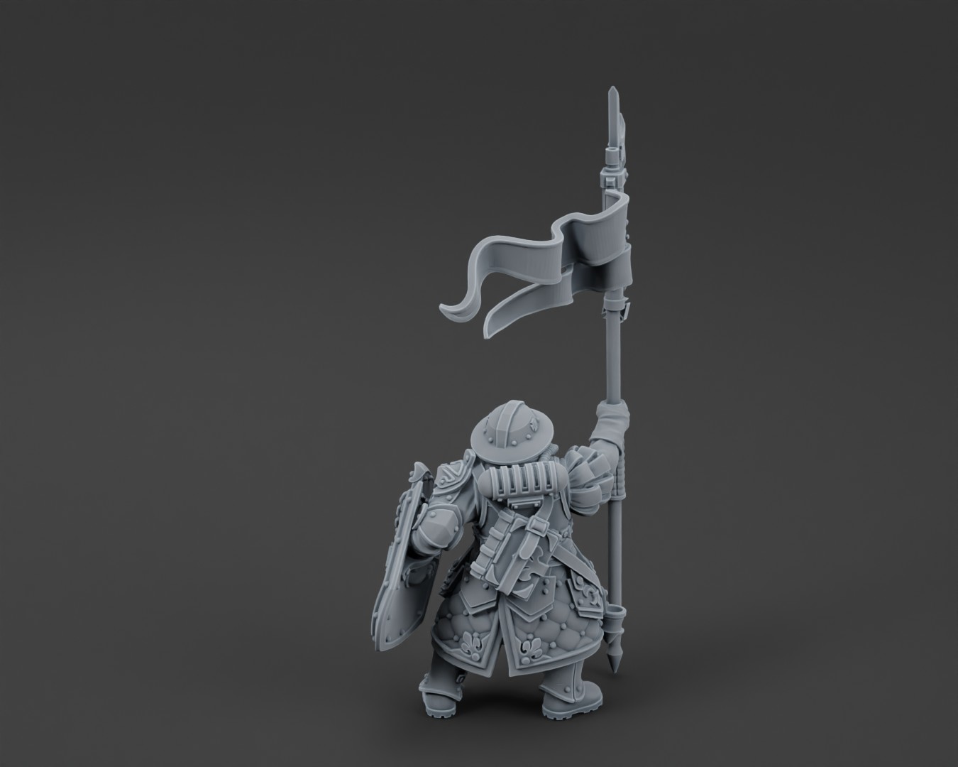 Misters of Battle Regular Banner Carrier - Image 3