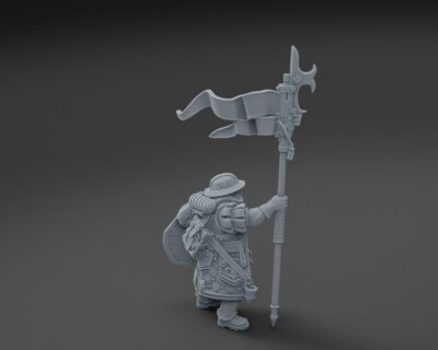 Misters of Battle Regular Banner Carrier - Image 2