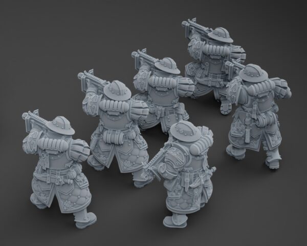 Alternative view of Misters of Battle Bolt Squad 1