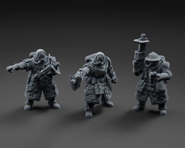 Misters of Battle Bolt Squad special model