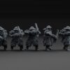 Misters of Battle Assault Bolt Squad side view