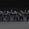 Misters of Battle Assault Bolt Squad side view