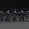 Misters of Battle Assault Bolt Squad rear view