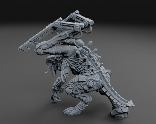 Alternative view of Cyberrat Ractor pose 2